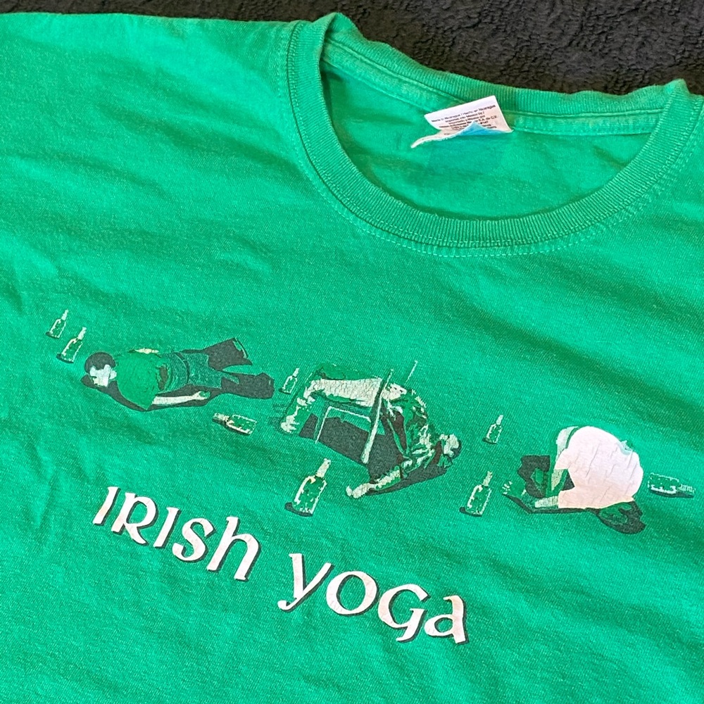 IRISH YOGA T-SHIRT 🍀